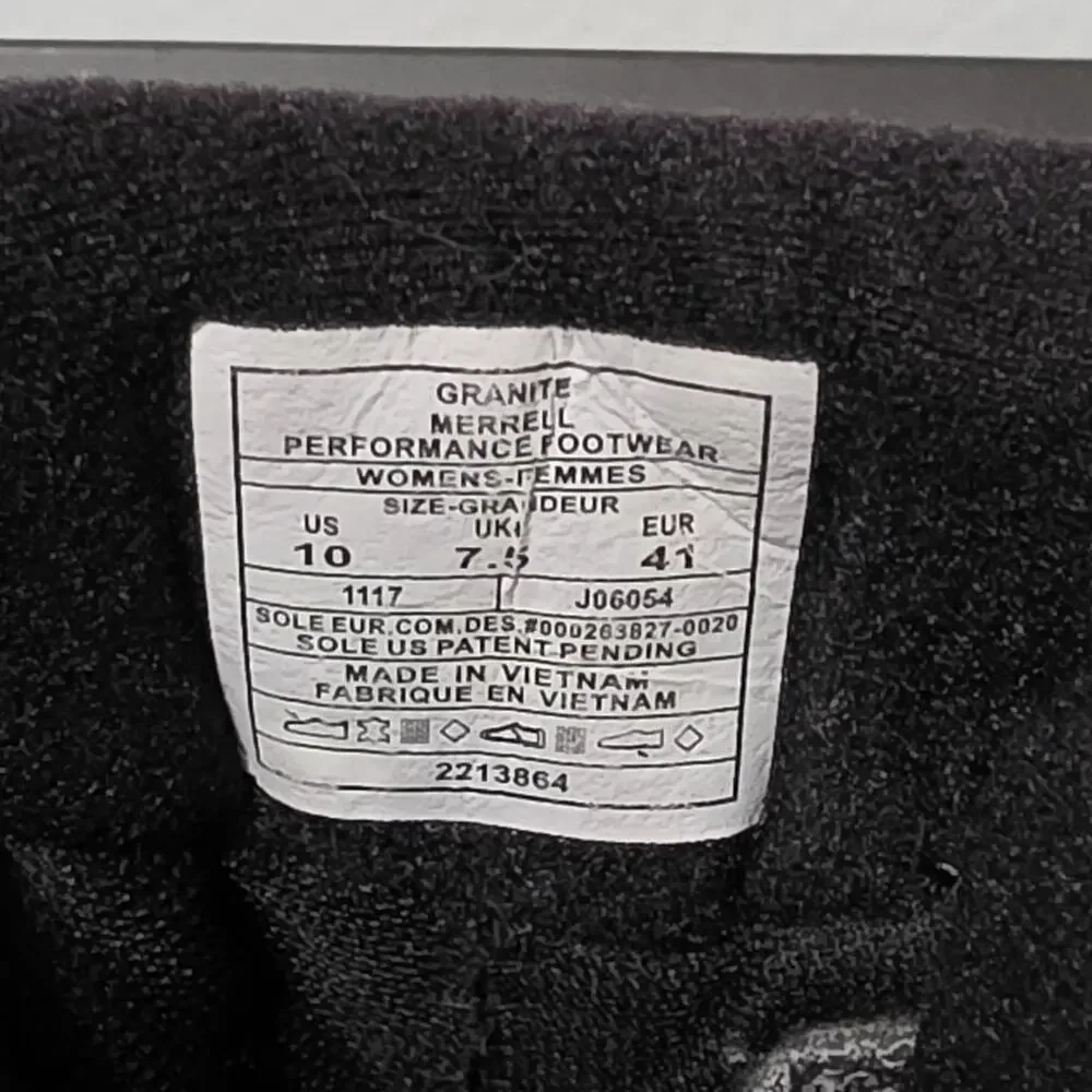 Merrell used no